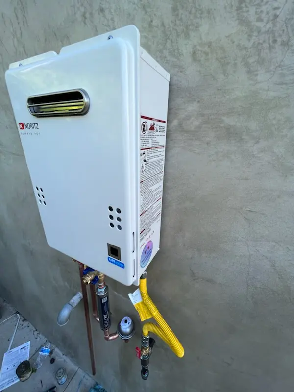 Tankless water heater installation for Pine Island Ridge homes